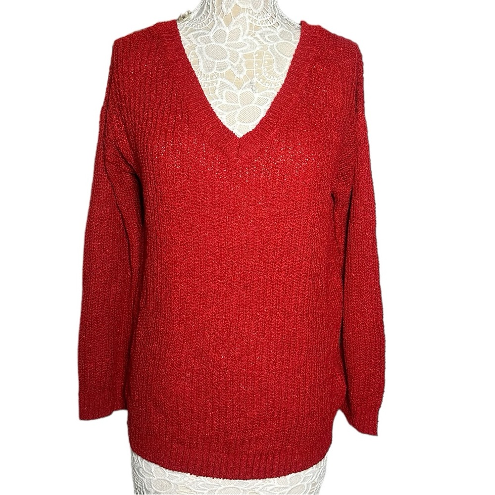 Moral Fiber Red Women’s Sweater Size M